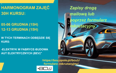 Zapisy na kursy z elektromobilności 2025