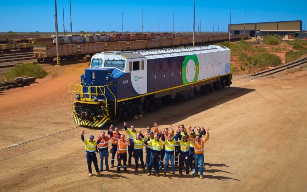 Fortescue odbiera lokomotywę