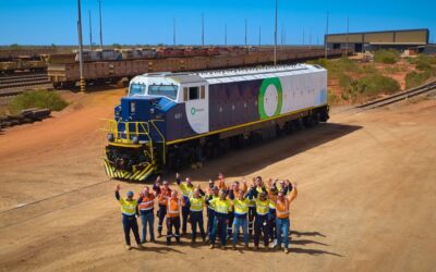 Fortescue odbiera lokomotywę