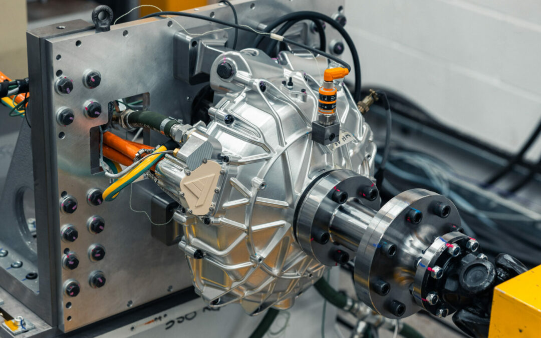 Yasa prezentuje swój silnik w osi pędnej