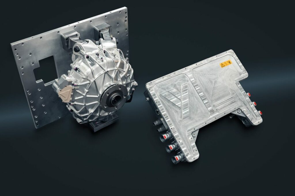 silnik w osi pędnej