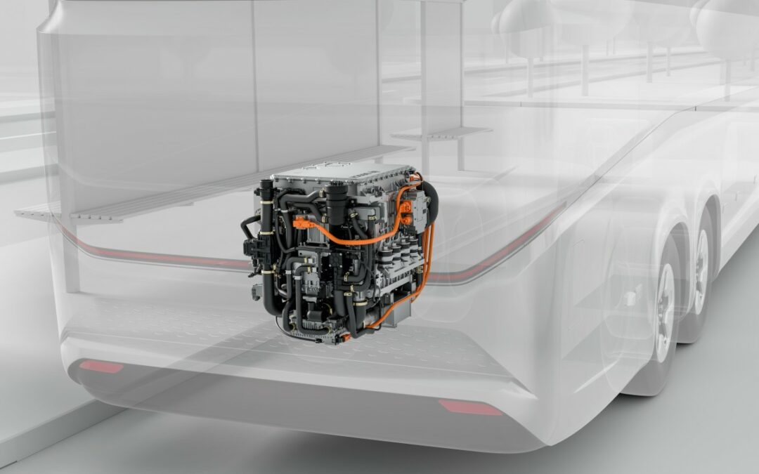 Bosch pokazuje nowe ogniwa paliwowe.