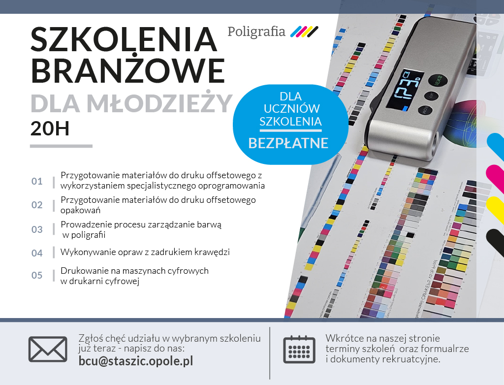 prezentacja tematyki szkoleń branżowych dla młodzieży 